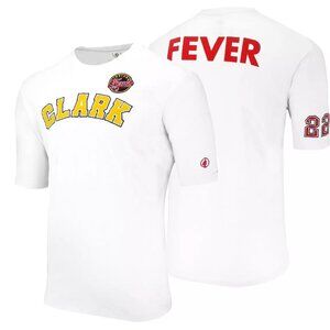 FISLL Adult Indiana Fever Caitlin Clark #22 White T-Shirt